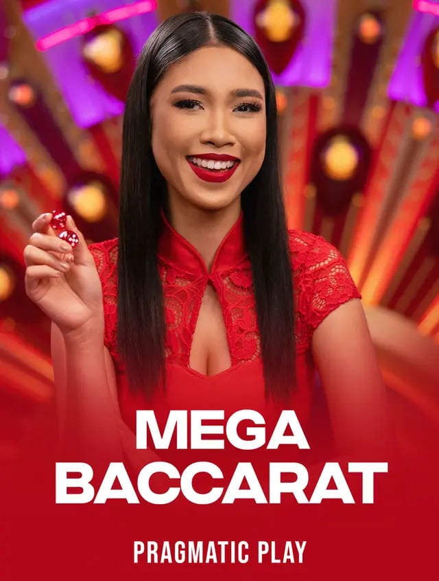Table de baccarat en direct Mega Baccarat
