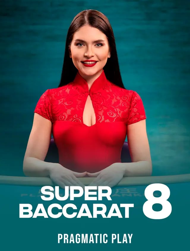 Table de baccarat en direct Super 8 Baccarat